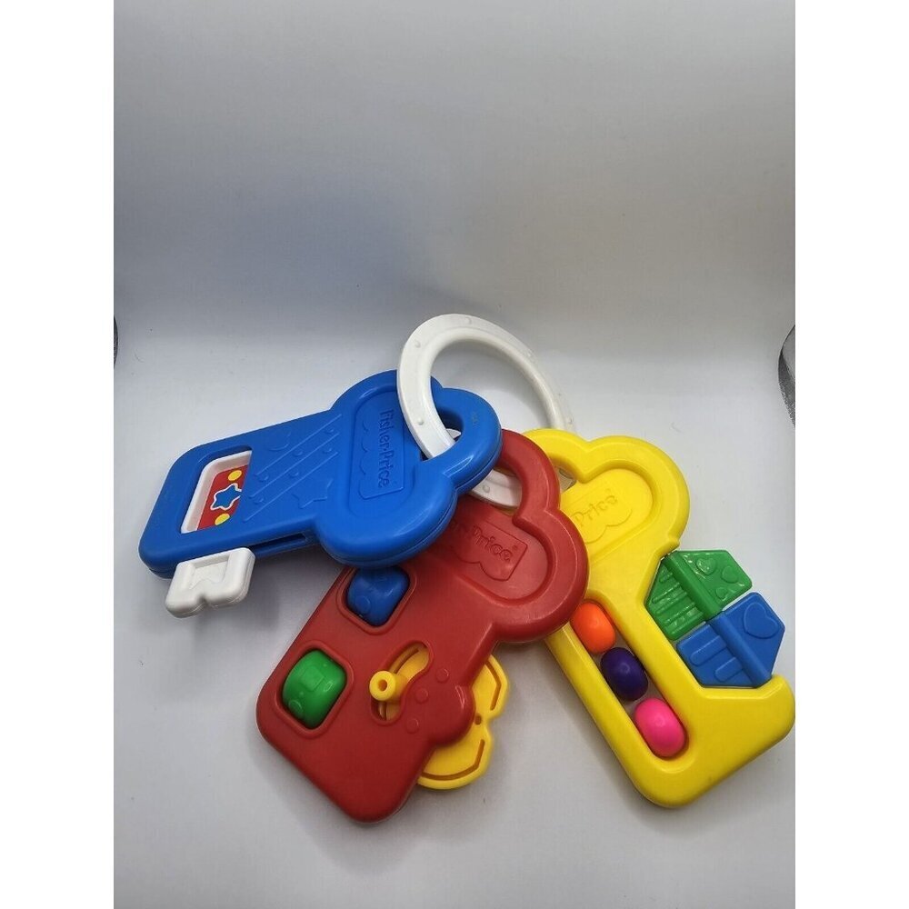 Vintage 1994 Fisher Price Activity Big Keys Toy